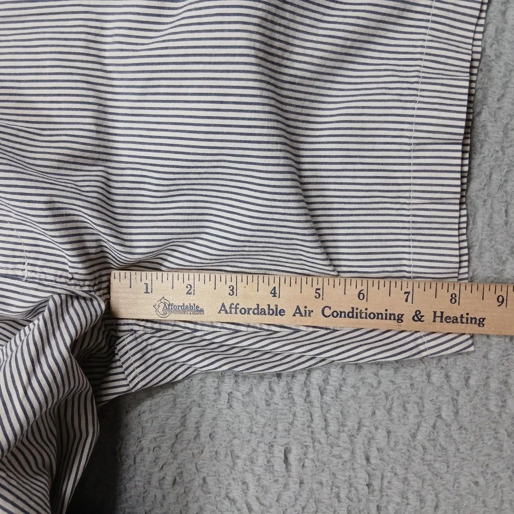 Banana Republic Deck Shorts Men's S Blue‎ White Stripe Drawstring